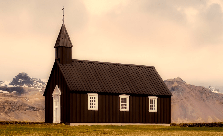 A picture of a church to introduce an article on church exceptionalism