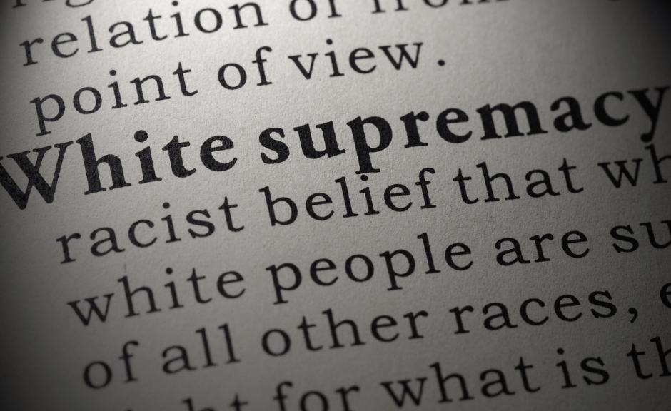 definition of white supremacy to introduce an article about how important it is for leaders and others to openly denounce white supremacists and Nazis